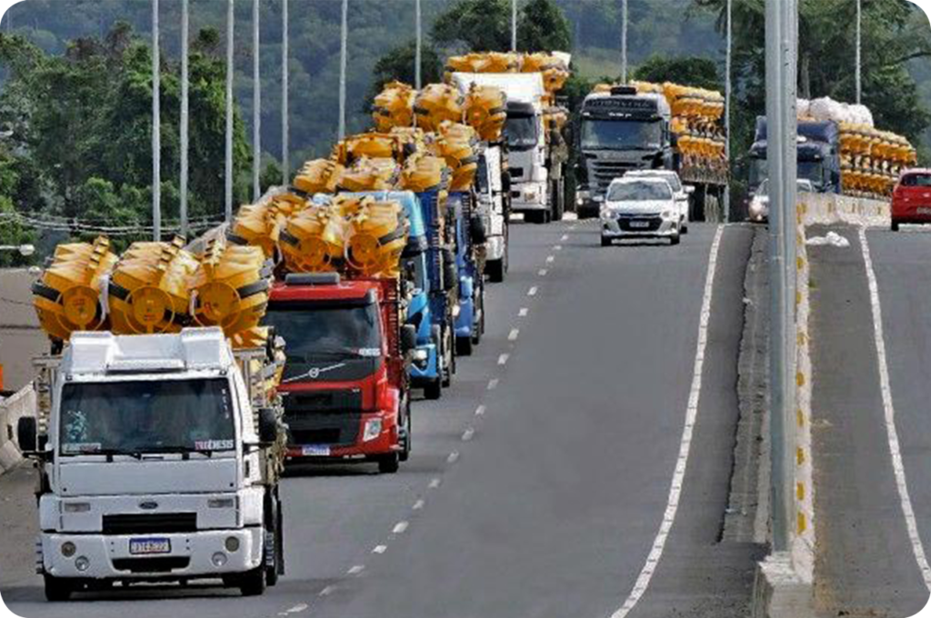 Um carregamento de respeito