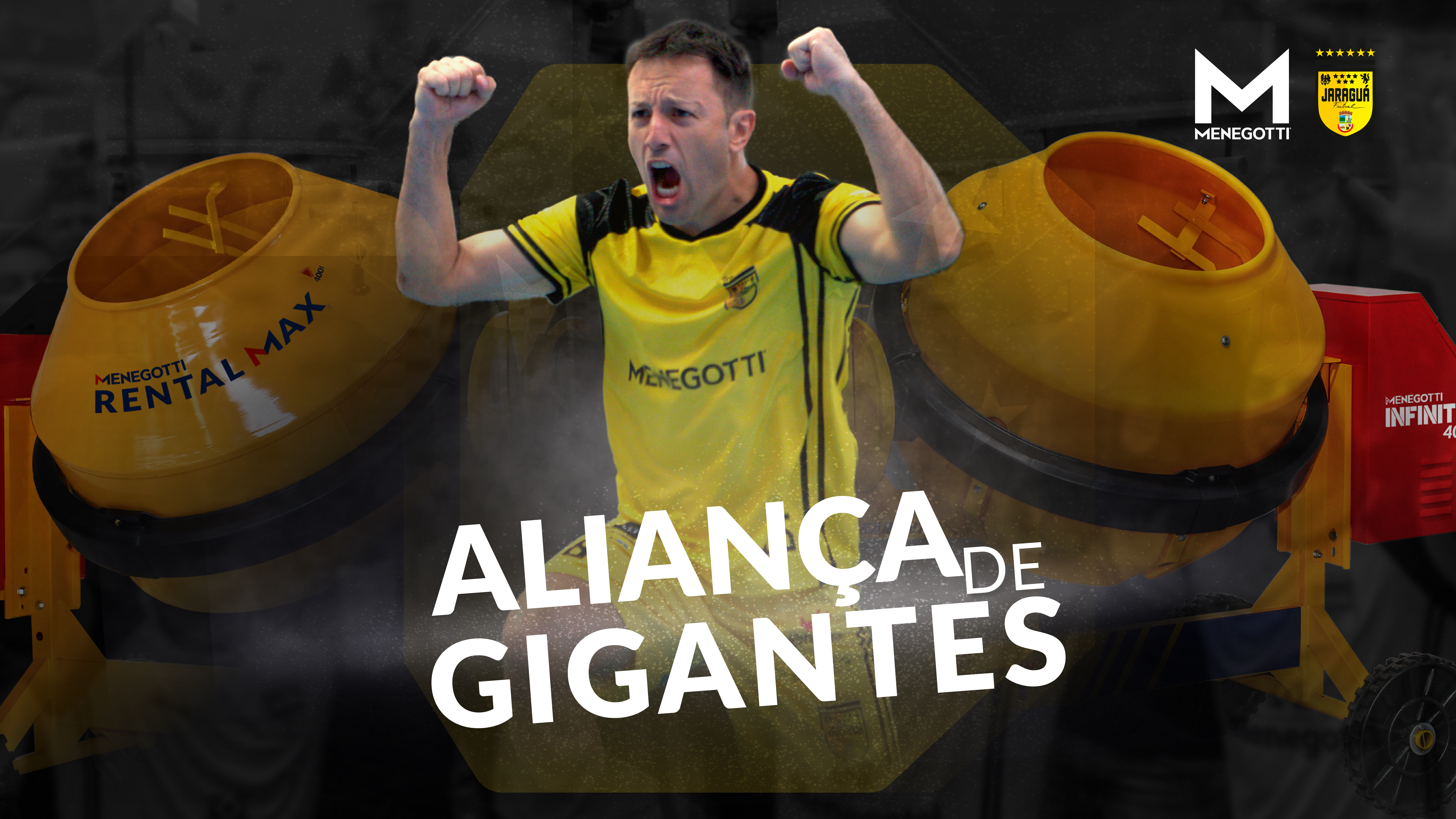 Grupo Menegotti é o novo patrocinador Master do Jaraguá Futsal