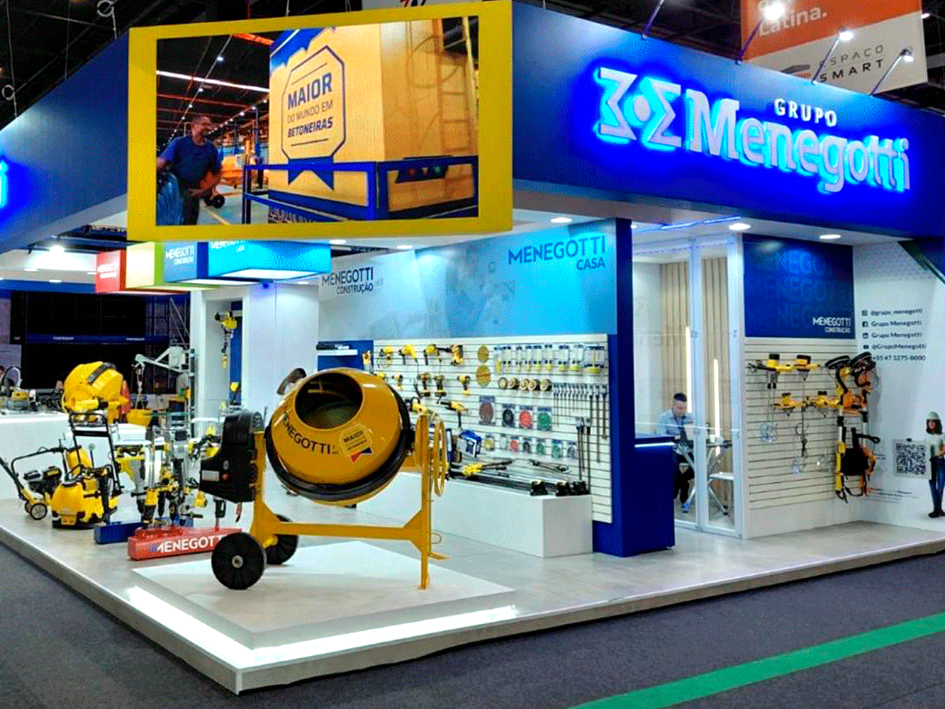 Menegotti na FEICON 2026: produtos consolidados e lançamentos