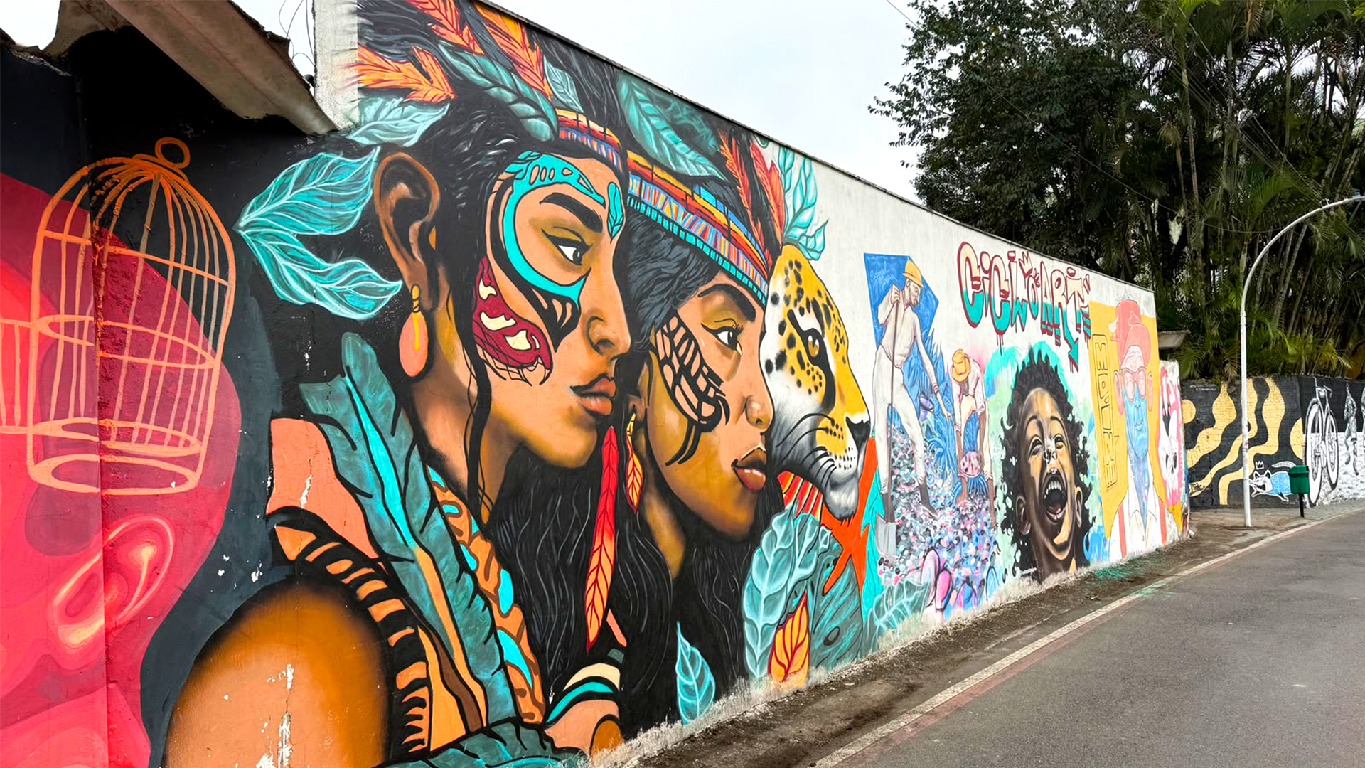 Arte transforma paisagem urbana de Jaraguá do Sul com apoio do Grupo Menegotti